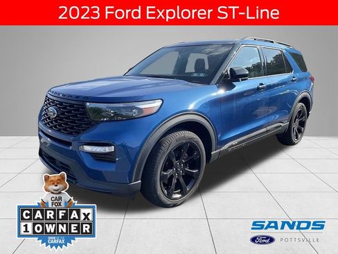 Used 2023 Ford Explorer ST-Line w/ Class IV Trailer Tow Package AWD/4WD image 1