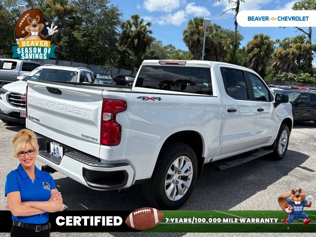 Used 2025 Chevrolet Silverado 1500 Custom AWD/4WD image 7
