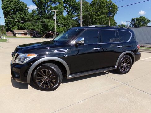 Used 2018 Nissan Armada Platinum w/ Captain Seat Package RWD image 5