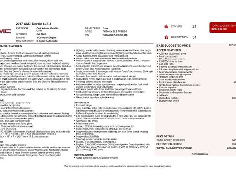 Used 2017 GMC Terrain SLE image 9