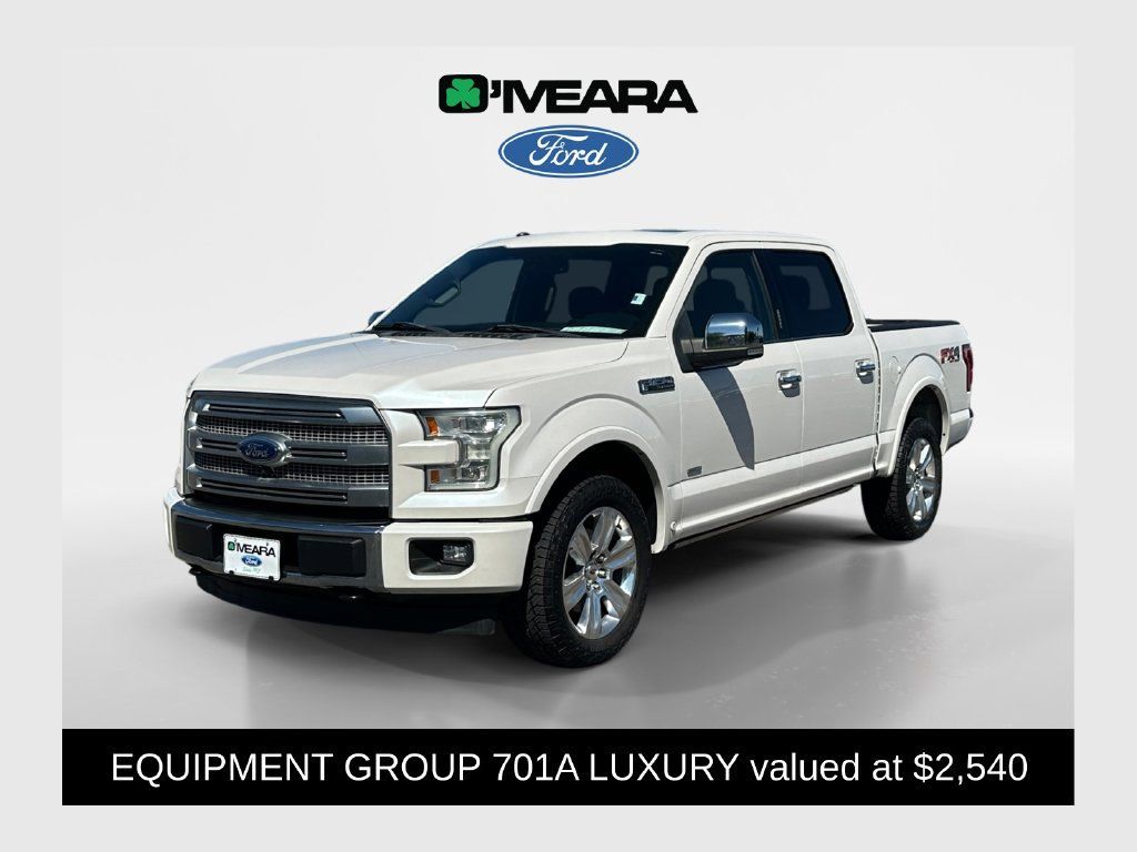 Used 2017 Ford F150 Platinum w/ Equipment Group 701A Luxury AWD/4WD 360° Tour