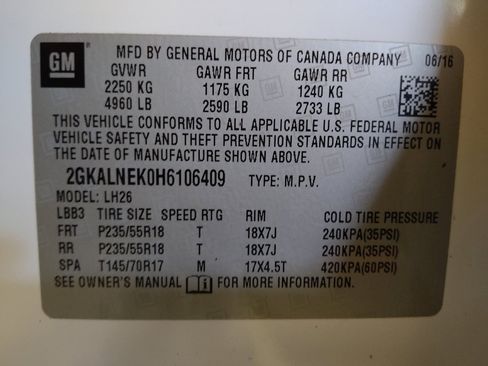 Used 2017 GMC Terrain SLE w/ Driver Alert Package I FWD image 33