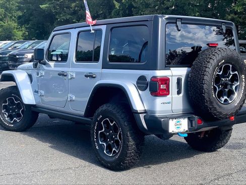 Certified 2023 Jeep Wrangler Unlimited Rubicon 4xe w/ Steel Bumper Group AWD/4WD image 11