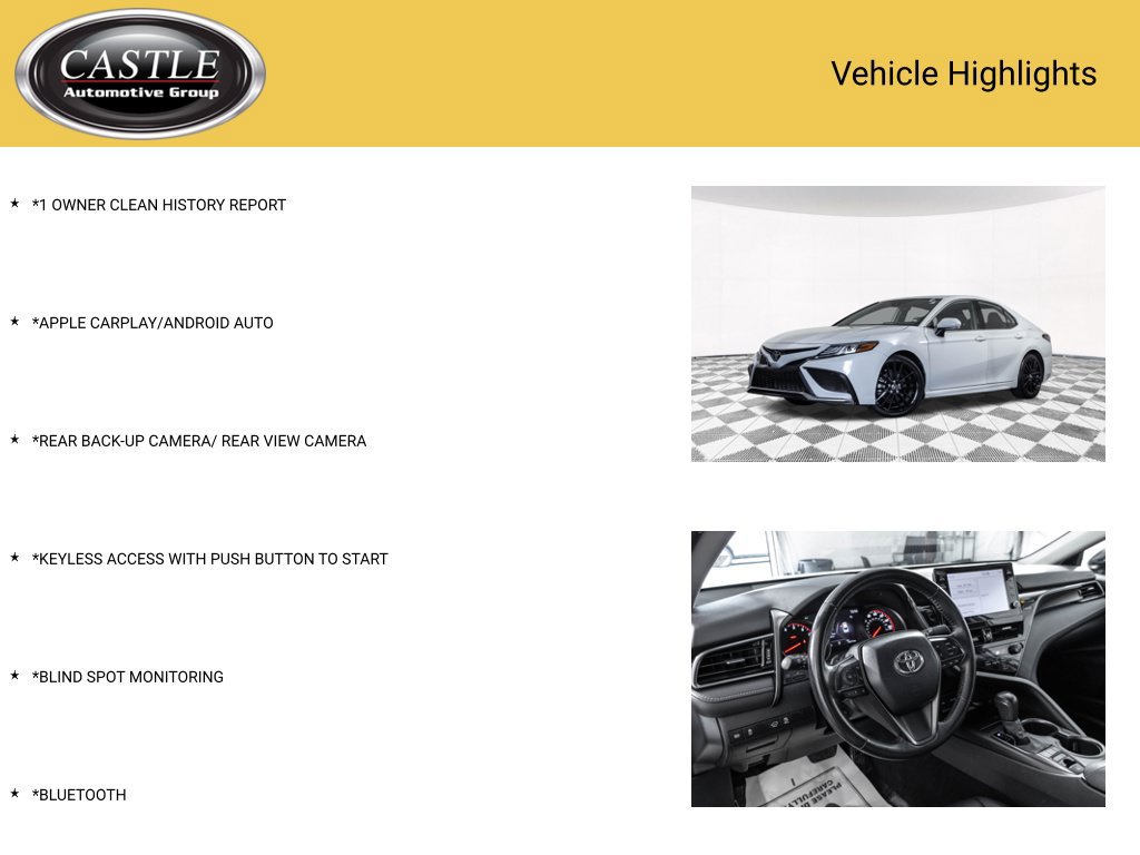 Used 2024 Toyota Camry XSE FWD image 3
