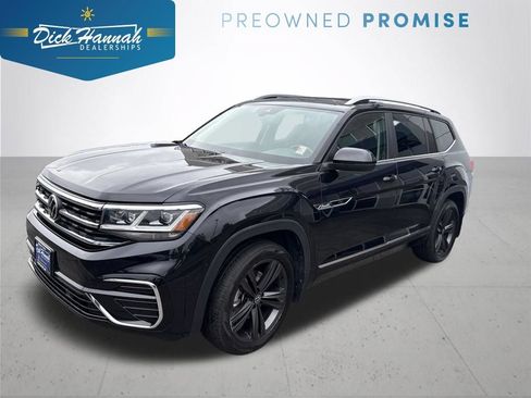 Used 2022 Volkswagen Atlas SEL R-Line AWD/4WD image 1