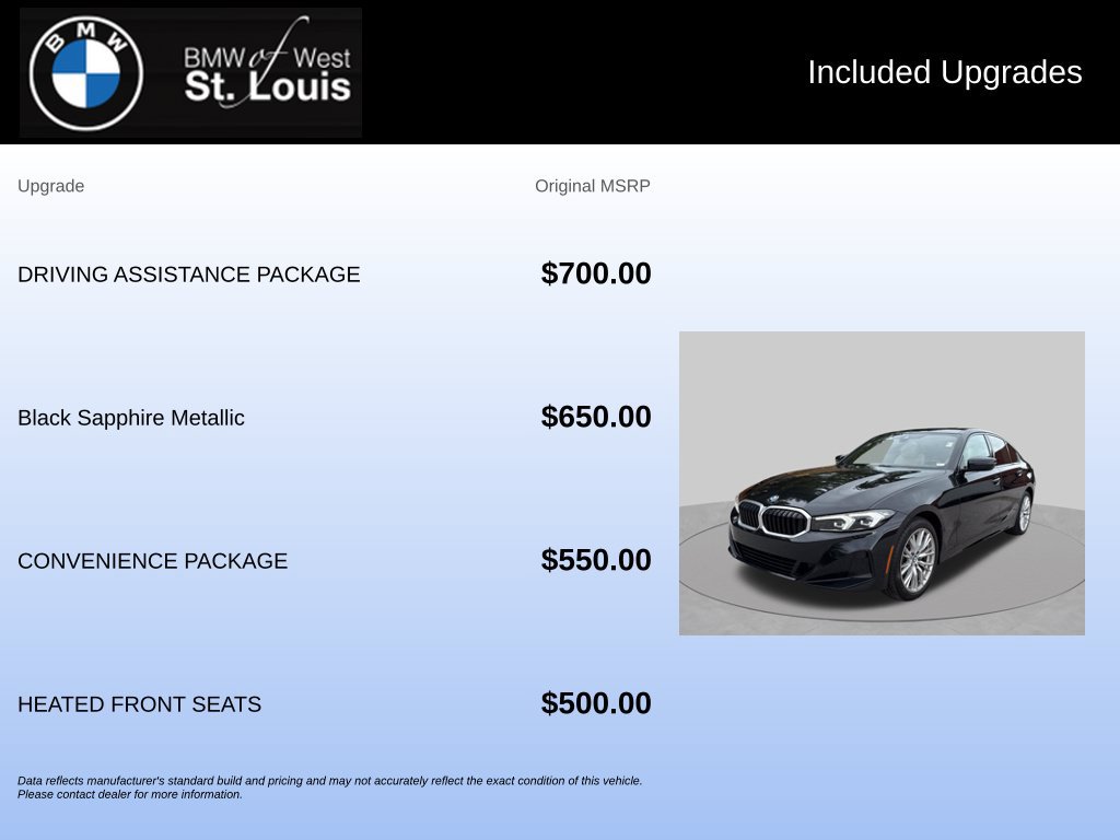 Used 2023 BMW 330i xDrive Sedan w/ Driving Assistance Package AWD/4WD image 20
