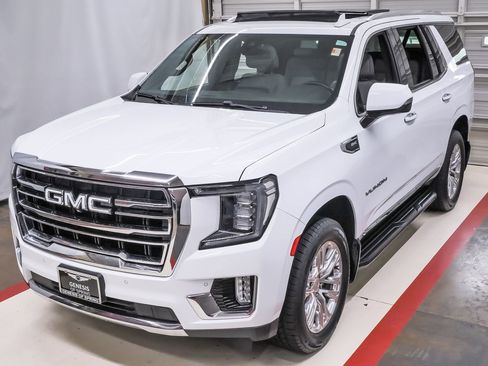 Used 2022 GMC Yukon SLT w/ SLT Premium Package RWD image 1