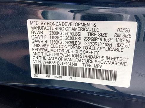 New 2026 Honda CR-V Sport-L image 20