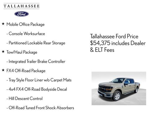 Used 2025 Ford F150 XLT w/ Equipment Group 303A High AWD/4WD image 8