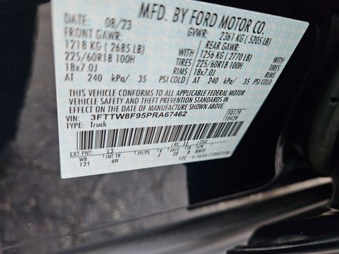 Used 2023 Ford Maverick Lariat w/ Lariat Luxury Package image 7