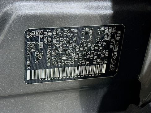 Used 2021 Nissan Rogue S FWD image 12