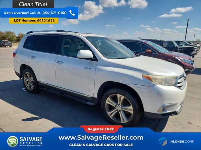 Used 2012 Toyota Highlander Limited w/ Tow Pkg AWD/4WD image 5