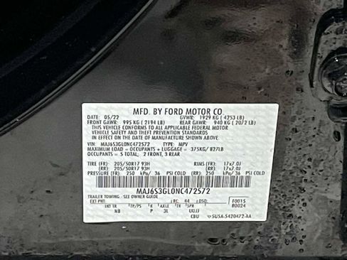 Used 2022 Ford EcoSport SE w/ SE Appearance Package image 20