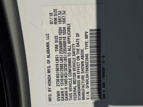 Used 2019 Honda Odyssey EX-L image 34