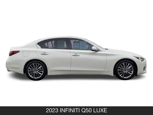 Certified 2023 INFINITI Q50 Luxe w/ Cargo Package RWD image 6