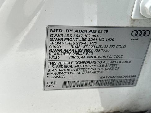 Used 2019 Audi Q7 3.0T Prestige w/ Prestige Package AWD/4WD image 25