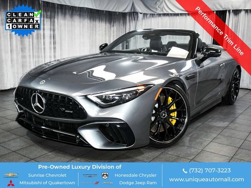 Used 2022 Mercedes-Benz SL 55 AMG 4MATIC w/ AMG Night Package II image 1