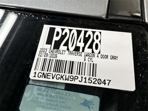 Used 2023 Chevrolet Traverse LT w/ LPO, Floor Liner Package image 33