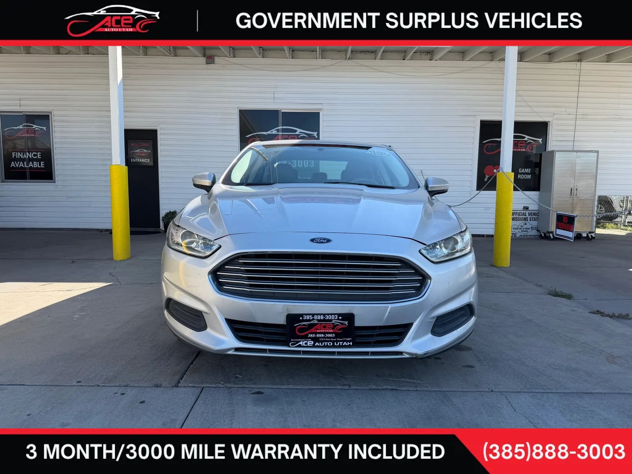 Used 2015 Ford Fusion S FWD image 4
