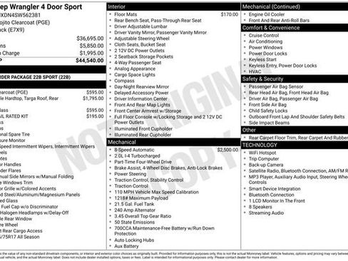 Used 2025 Jeep Wrangler Unlimited Sport AWD/4WD image 2