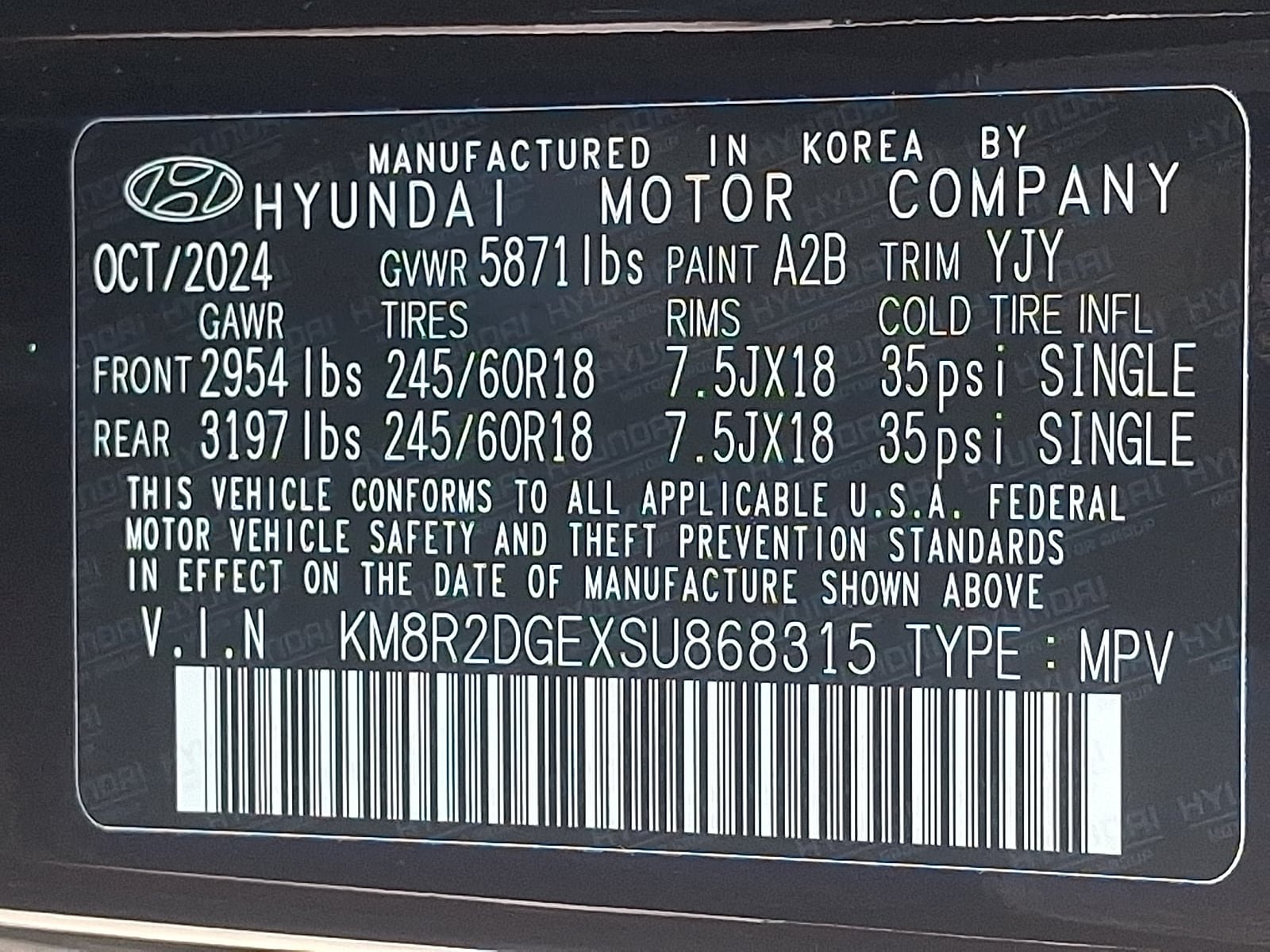 Certified 2025 Hyundai Palisade SEL AWD/4WD image 29