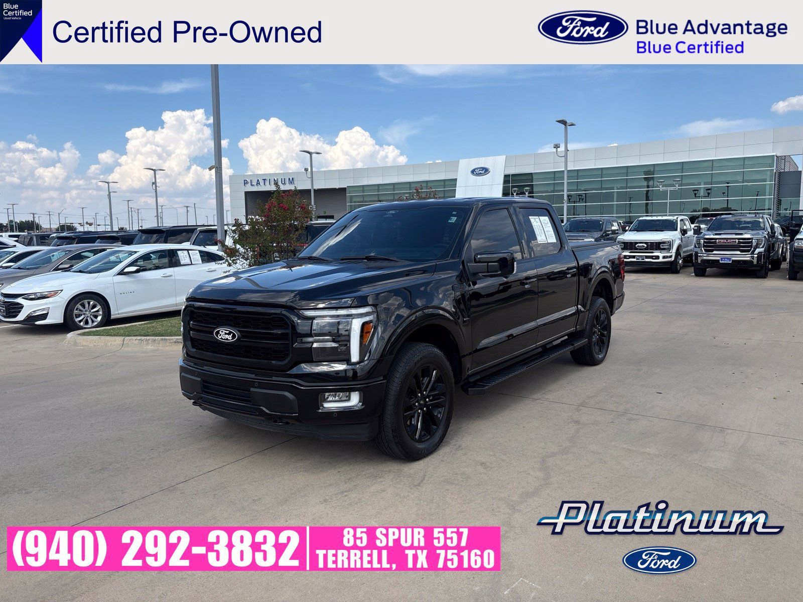 Used 2024 Ford F150 Lariat w/ Equipment Group 502A High AWD/4WD 360° Tour