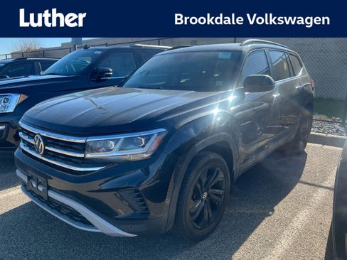 Used 2022 Volkswagen Atlas SE w/ Panoramic Sunroof Package AWD/4WD image 1