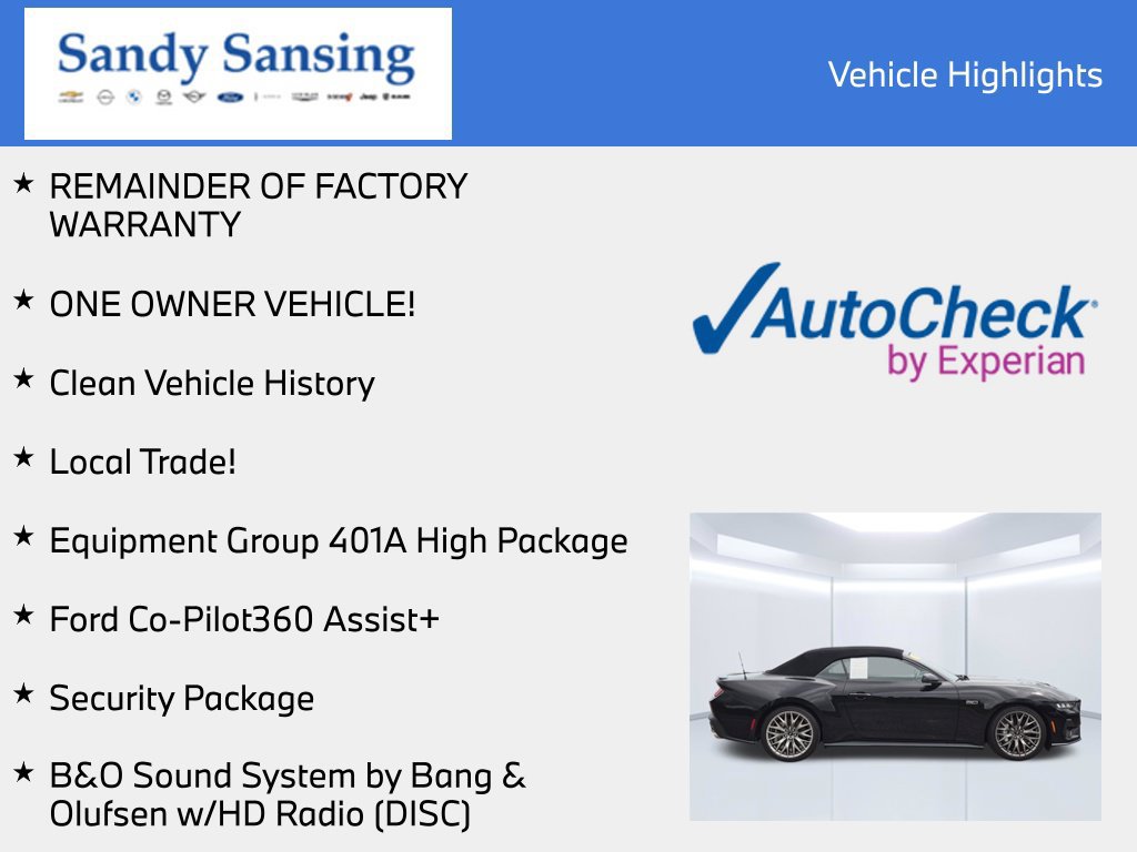 Used 2024 Ford Mustang GT Premium RWD image 8