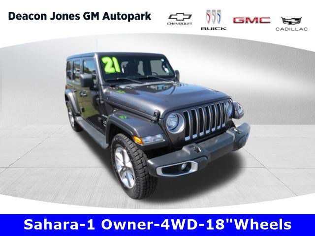 Used 2021 Jeep Wrangler Unlimited Sahara AWD/4WD image 1