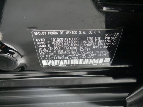 Used 2024 Honda HR-V LX image 18