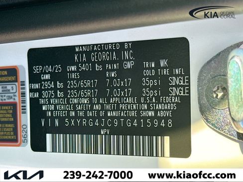 New 2026 Kia Sorento LX image 40