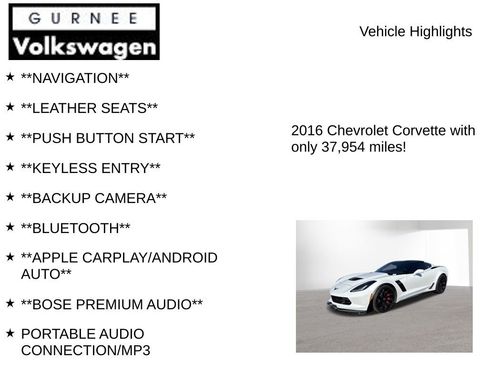 Used 2016 Chevrolet Corvette Z06 image 7