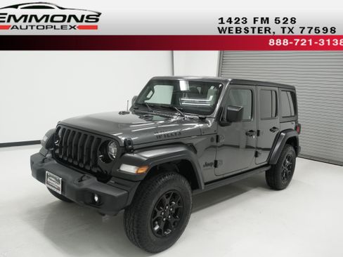Used 2020 Jeep Wrangler Unlimited Sport AWD/4WD image 1