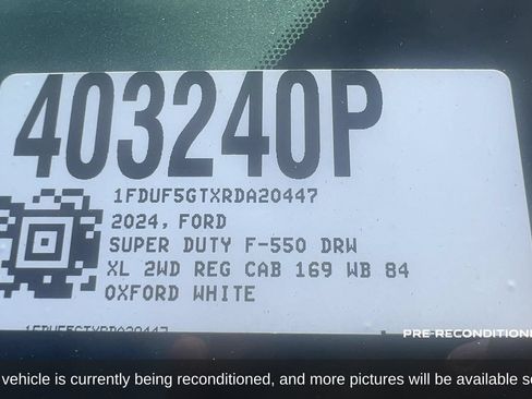 Used 2024 Ford F550 2WD Regular Cab Super Duty w/ XL Chrome Package image 19