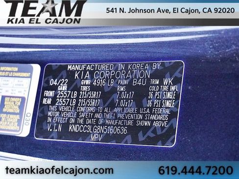 Certified 2022 Kia Niro EX FWD image 34