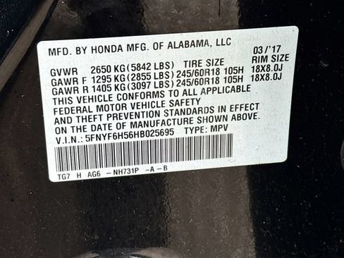 Used 2017 Honda Pilot EX-L image 15