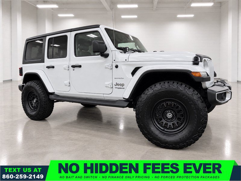 Used 2021 Jeep Wrangler Unlimited Sahara w/ Dual Top Group AWD/4WD image 1