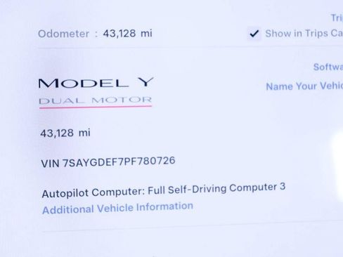 Used 2023 Tesla Model Y Performance AWD/4WD image 12