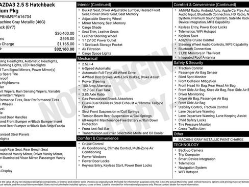 Used 2023 MAZDA MAZDA3 s image 42