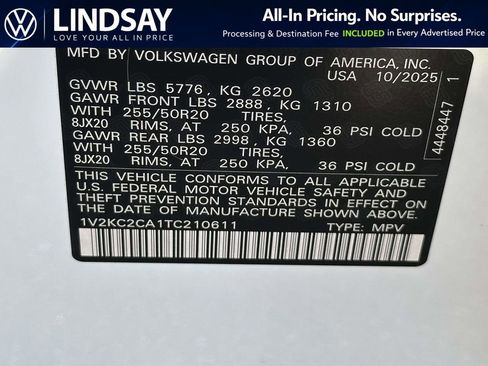 New 2026 Volkswagen Atlas Cross Sport SE AWD/4WD image 22