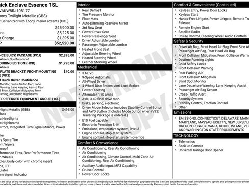 Used 2024 Buick Enclave Essence w/ Experience Buick Package image 40