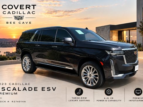 Used 2023 Cadillac Escalade ESV Premium Luxury RWD image 1