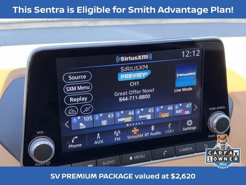 Certified 2025 Nissan Sentra SV w/ SV Premium Package image 13