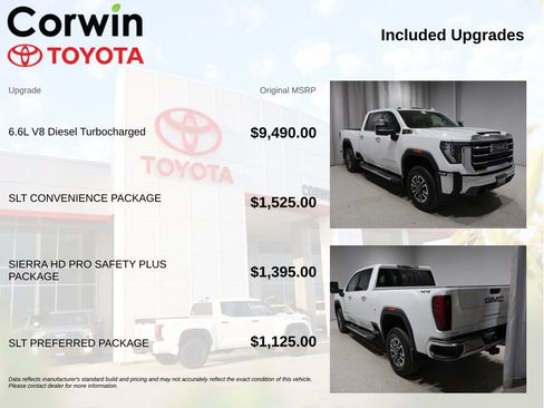Used 2024 GMC Sierra 2500 SLT w/ SLT Convenience Package AWD/4WD image 4