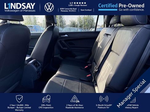 Certified 2021 Volkswagen Tiguan SE R-Line w/ 3rd Row Seat Package image 11