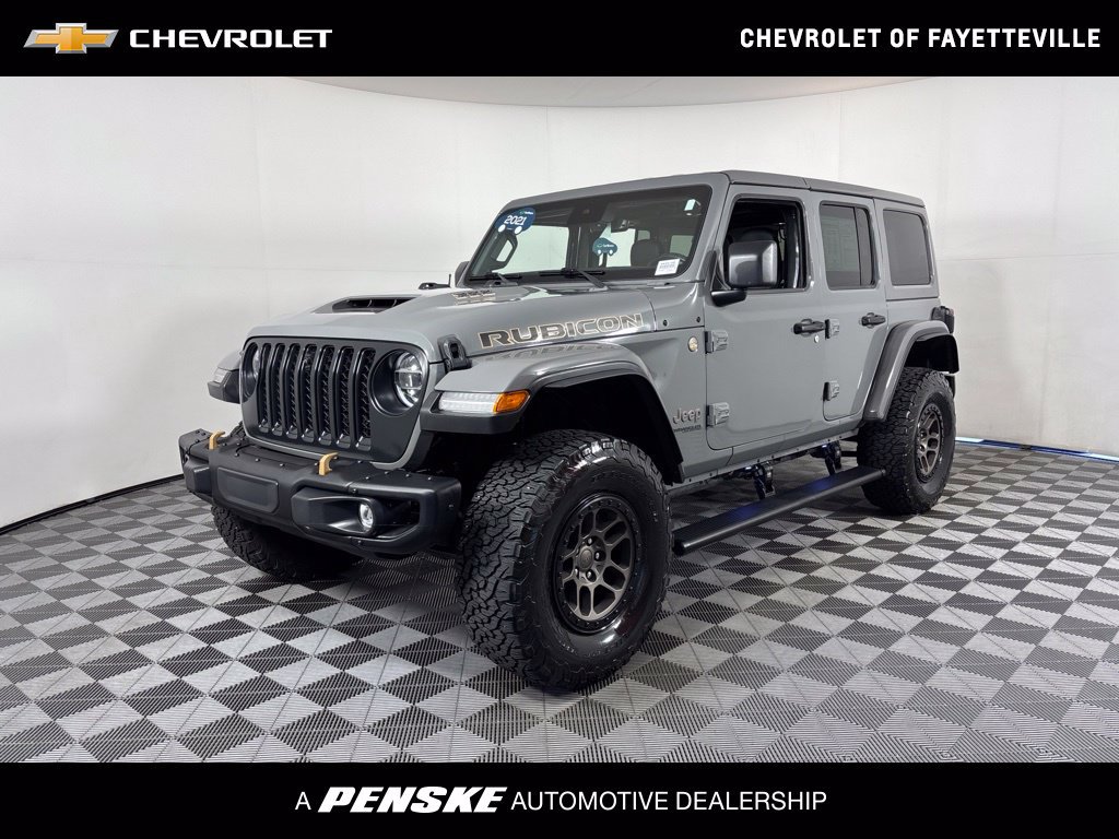 Used 2021 Jeep Wrangler Unlimited Rubicon w/ Xtreme Recon 35" Tire Package AWD/4WD image 1