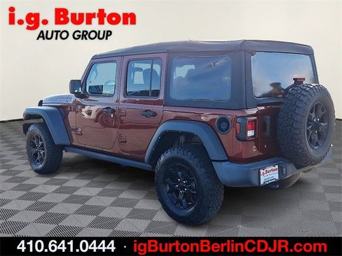 Used 2021 Jeep Wrangler Unlimited Sport image 4