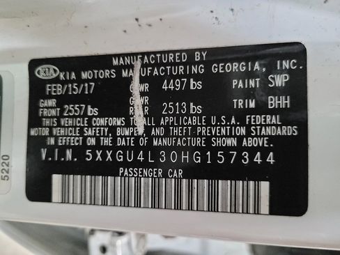 Used 2017 Kia Optima EX FWD image 33