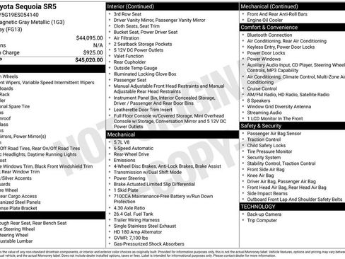 Used 2014 Toyota Sequoia SR5 RWD image 9