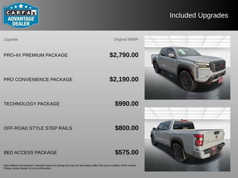 Used 2023 Nissan Frontier PRO-4X w/ Pro-4X Premium Package AWD/4WD image 3